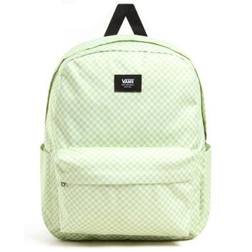 VANS Old Skool Check Backpack SHADOW LIME