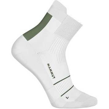 MAMMUT Trail Running Lightweight Merino Quarter Socks white-jade