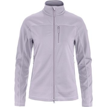 FJÄLLRÄVEN Abisko Lite Fleece Jacket W Lavender Mist