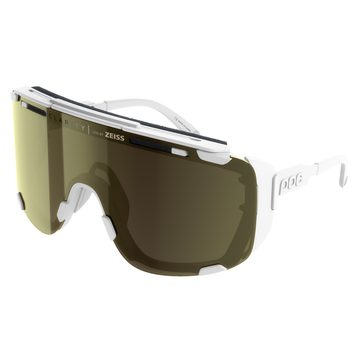 POC Devour Glacial, Hydrogen White/Clarity Universal/Sunny Gold