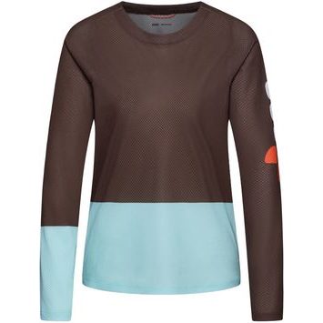 POC W's Motion Air L/S Jersey Bronzite Brown/Lazurite Blue