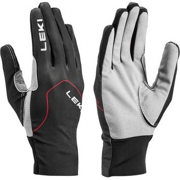 LEKI Nordic Skin, black-red-graphite