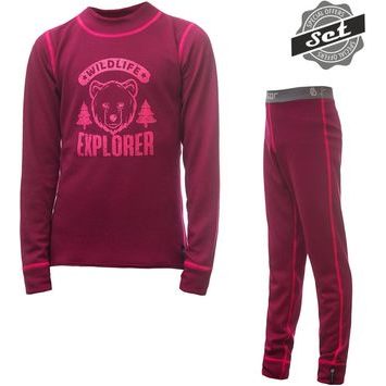 SENSOR DOUBLE FACE SET WILD DĚTSKÝ SET lilla