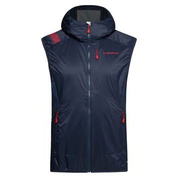 LA SPORTIVA Across Lite Vest M, Night Sky/Mountain Red