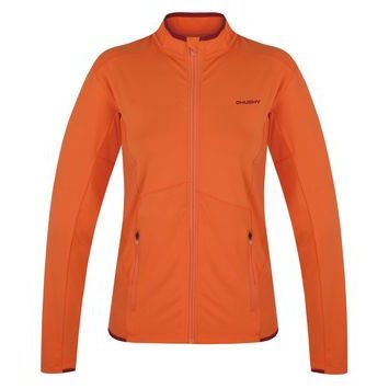 HUSKY Dámská mikina na zip Tarp zip L lt. orange