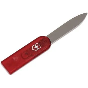 VICTORINOX Letter opener, red transparent