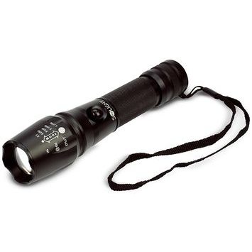 SOLIGHT WN13 LED nabíjecí profesionální svítilna, 600lm, T6 XML Cree LED, zoom, Li-Ion