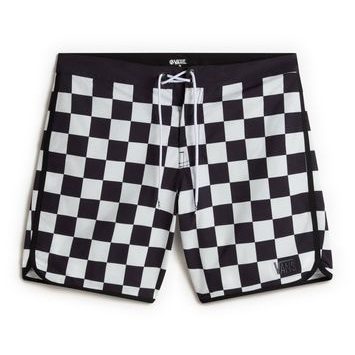 VANS MTE Everride Scalloped AOP Boardshort Black/White