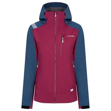 LA SPORTIVA Alpine Guide Softshell Jkt W, Red Plum/Opal