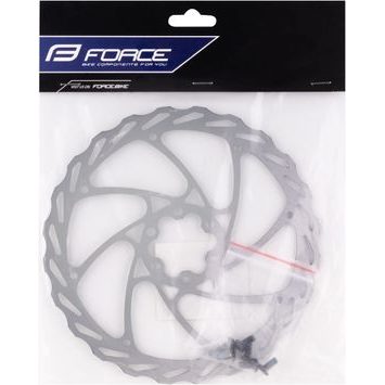 FORCE F-4 180 mm, 6 děr, stříbrný