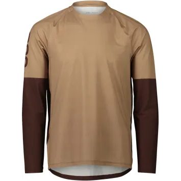 POC M's Essential MTB LS Jersey Jasper Brown