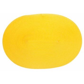 CONTINENTA Prostírání oválné 45 x 31 cm žluté