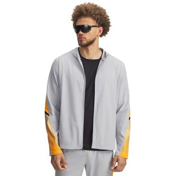 UNDER ARMOUR UA Velociti Storm Hooded Jkt-GRY