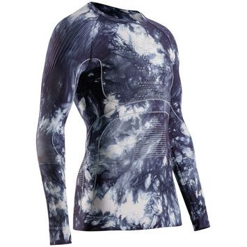 X-BIONIC ENERGY ACCUMULATOR WILD SHIRT LS TieDye X Black/X White