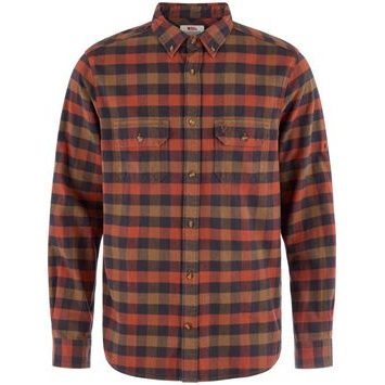 FJÄLLRÄVEN Skog Relaxed Shirt M Autumn Leaf-Wood Brown