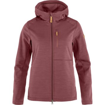 FJÄLLRÄVEN Keb Fleece Hoodie W, Mesa Purple