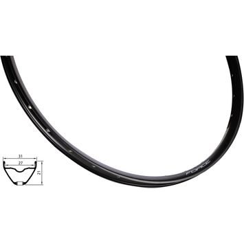 FORCE F XC DISC 622x27, 28děr, černý