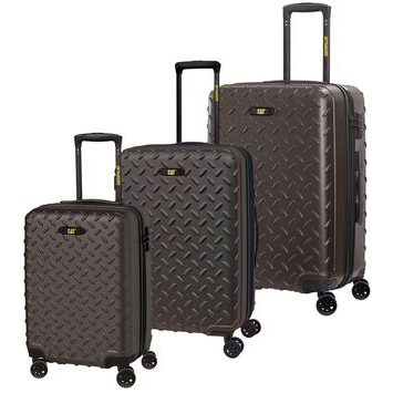 CATERPILLAR Industrial Plate, 3 dílný set titanově šedý