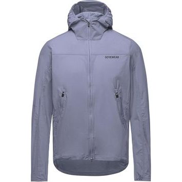 GORE FERNFLOW Hooded Windbreaker Mens amethyst grey