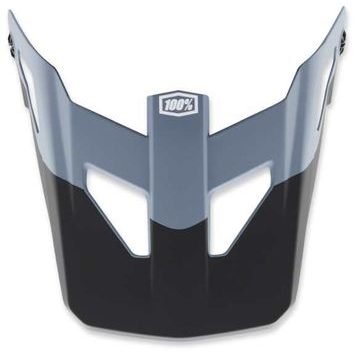 100% STATUS Replacement Visor Drop/Steel Blue