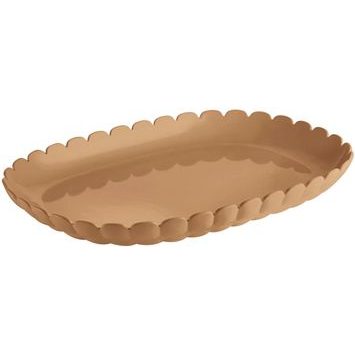 GUZZINI Podnos oválný Tiffany 32 cm terracotta