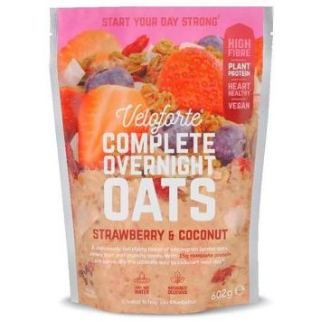 VELOFORTE Overnight Oats / Strawberry & Coconut