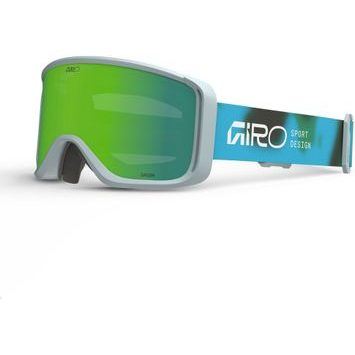 GIRO Sagen Blue Frequency-Loden Green/Yellow (2skla)