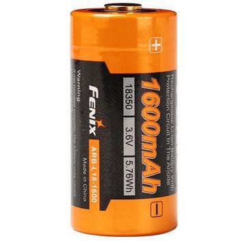 FENIX 18350 1600 mAh (Li-Ion)