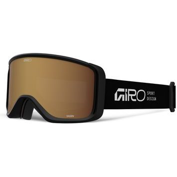 GIRO Sagen Black Stacked-Amber Gold/Yellow (2skla)