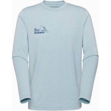 MAMMUT Mountain Longsleeve T-Shirt Men Bluemlisalphorn nebla