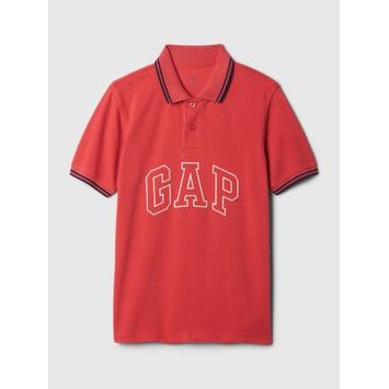 GAP 432532-00 Dětské polo tričko s logem Červená
