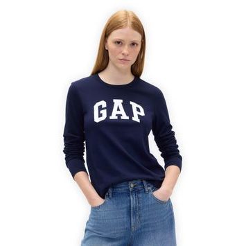 GAP 846968-03 Tričko s logem Tmavě modrá