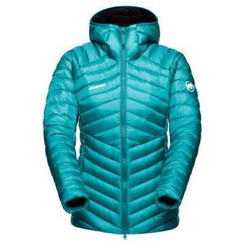 MAMMUT Broad Peak IN Hooded Jacket Women deep teal-black