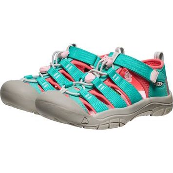 KEEN NEWPORT H2 YOUTH, bright aqua/pink-a-boo