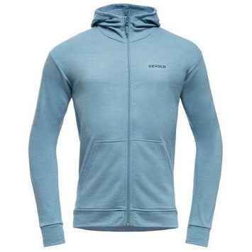 DEVOLD Everyday Zip Hoodie Man, Skyblue