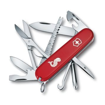 VICTORINOX FISCHERMAN, 91 mm, červený, blister