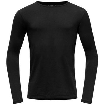 DEVOLD Breeze Plus Merino 200 Shirt Man, Black
