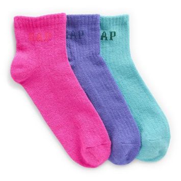 GAP 820702-00 Dětské ponožky, 3 páry Vícebarevná