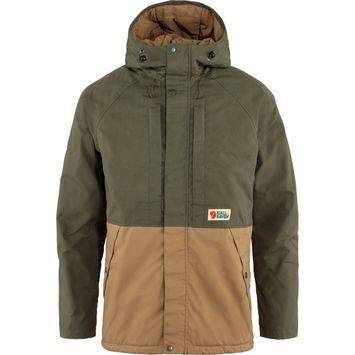FJÄLLRÄVEN Vardag Lite Padded Jacket M, Laurel Green-Buckwheat Brown