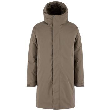 FJÄLLRÄVEN Övik GTX Padded Parka M Suede Brown