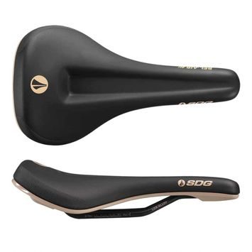 SDG BEL-AIR V3 MAX Saddle Black Microfiber Top | Tan Base