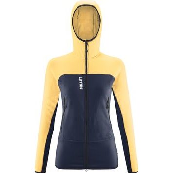 MILLET FUSION GRID HOODIE W SUNFLOWER/SAPHIR