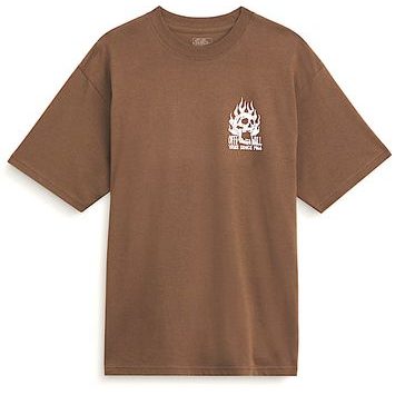 VANS Off The Wall Fever SS Tee Vintage Cocoa
