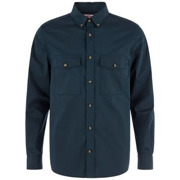 FJÄLLRÄVEN Övik G-1000 Shirt LS M Dark Navy