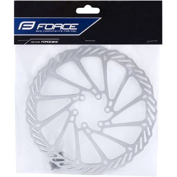 FORCE F-2 180 mm, 6 děr, stříbrný