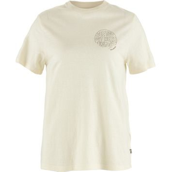 FJÄLLRÄVEN Hemp Blend Out Here T-shirt W Chalk White
