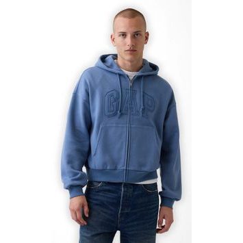 GAP 887084-00 Oversize mikina s logem VintageSoft Tmavě modrá
