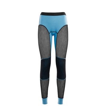 ACLIMA WoolNet Longs, Woman Azure Blue / Jet Black