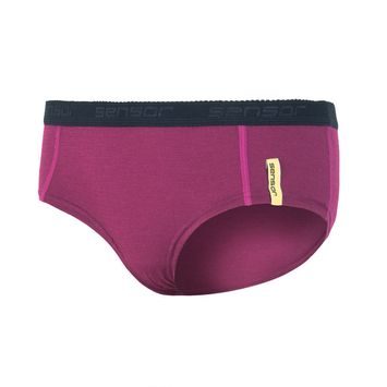 SENSOR MERINO ACTIVE dámské kalhotky, lilla