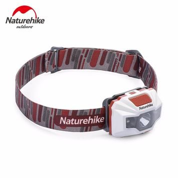 NATUREHIKE NH00T002-D-04 LED čelovka TD-02 bílá/červená